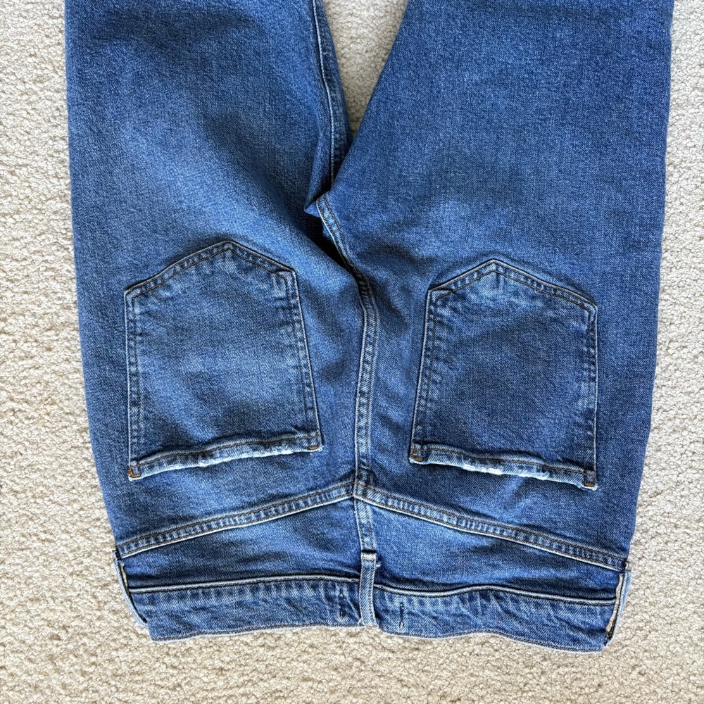 Agolde Riley High Rise Straight Crop Jeans - Picture 7 of 7